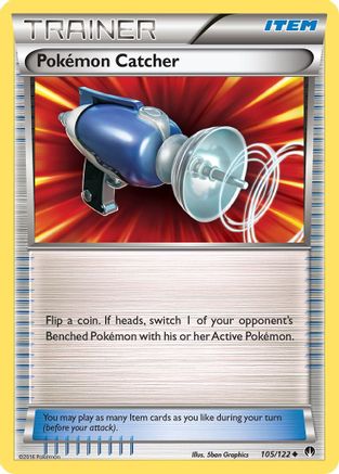 Pokemon Catcher (105/122) [XY: BREAKpoint] Reverse Holofoil