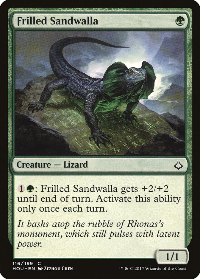 Frilled Sandwalla [Hour of Devastation] Foil