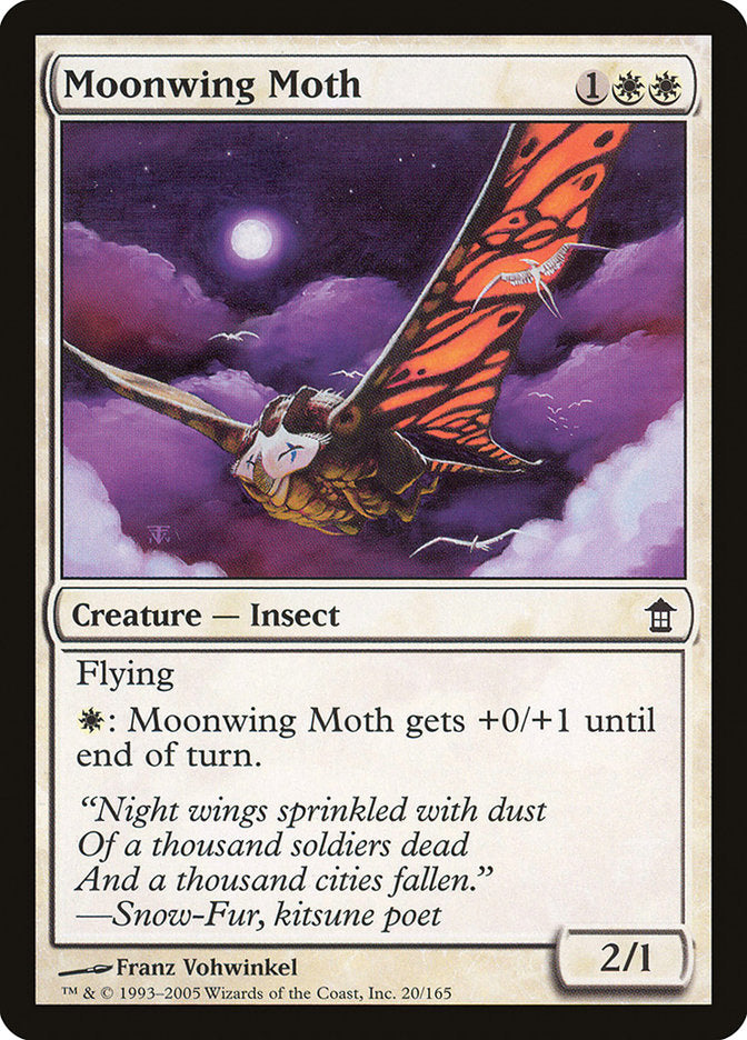 Moonwing Moth [Saviors of Kamigawa] Foil