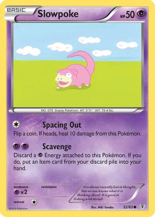 Slowpoke (32/83) [XY: Generations] Reverse Holofoil