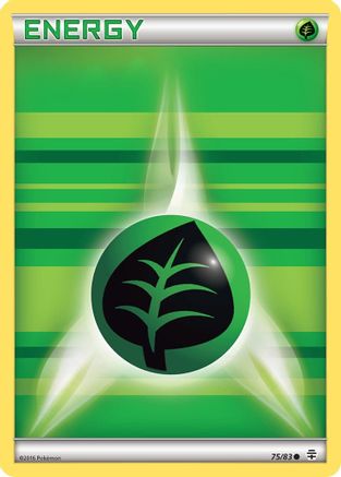 Grass Energy (75/83) [XY: Generations] Reverse Holofoil