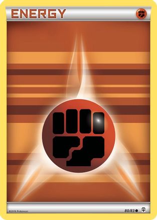 Fighting Energy (80/83) [XY: Generations] Reverse Holofoil