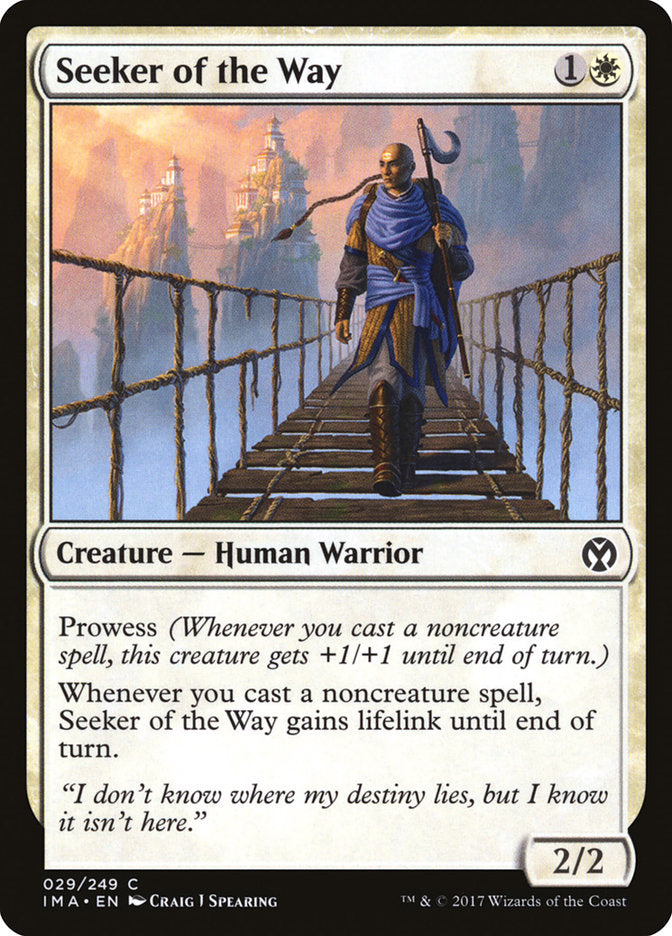 Seeker of the Way [Iconic Masters] Foil