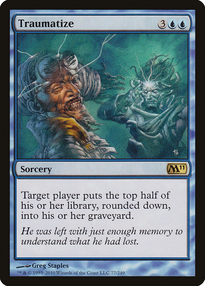 Traumatize [Magic 2011] Foil