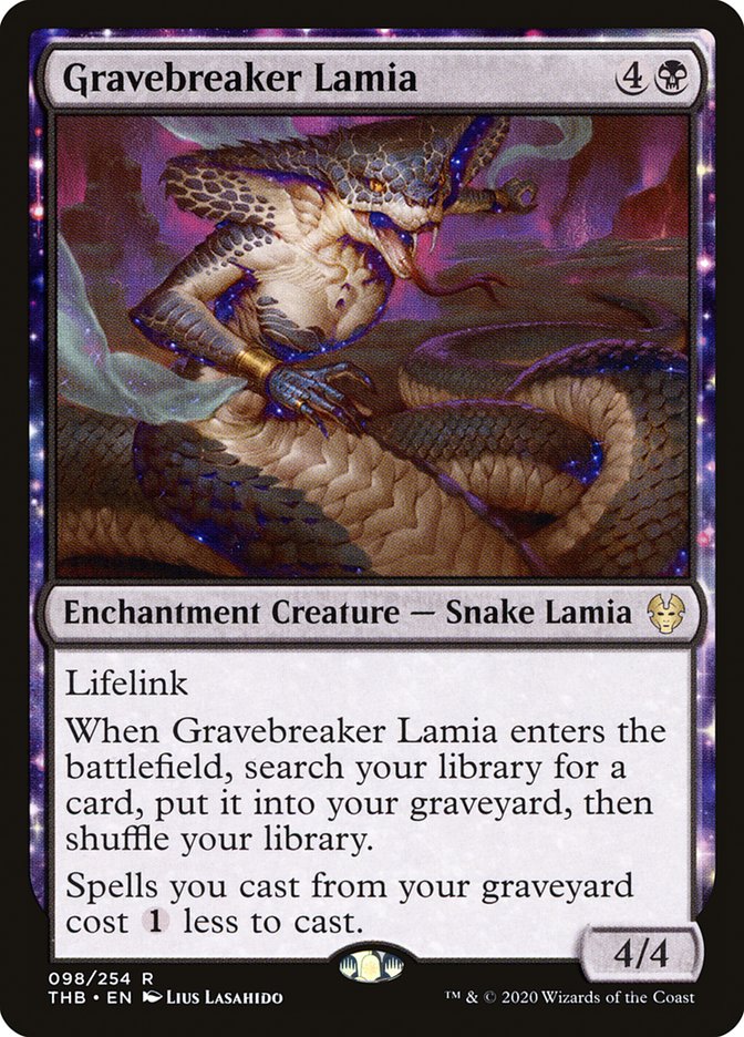 Gravebreaker Lamia [Theros Beyond Death] Foil