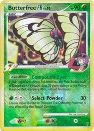 Butterfree FB LV.50 (17/147) (League Promo) [Platinum: Supreme Victors] Reverse Holofoil