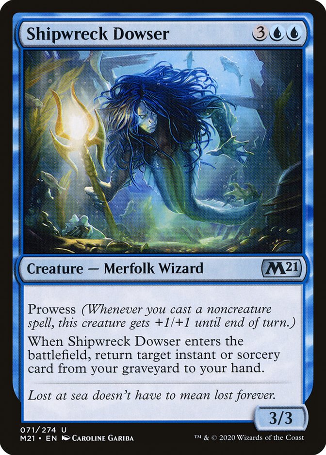 Shipwreck Dowser [Core Set 2021] Foil