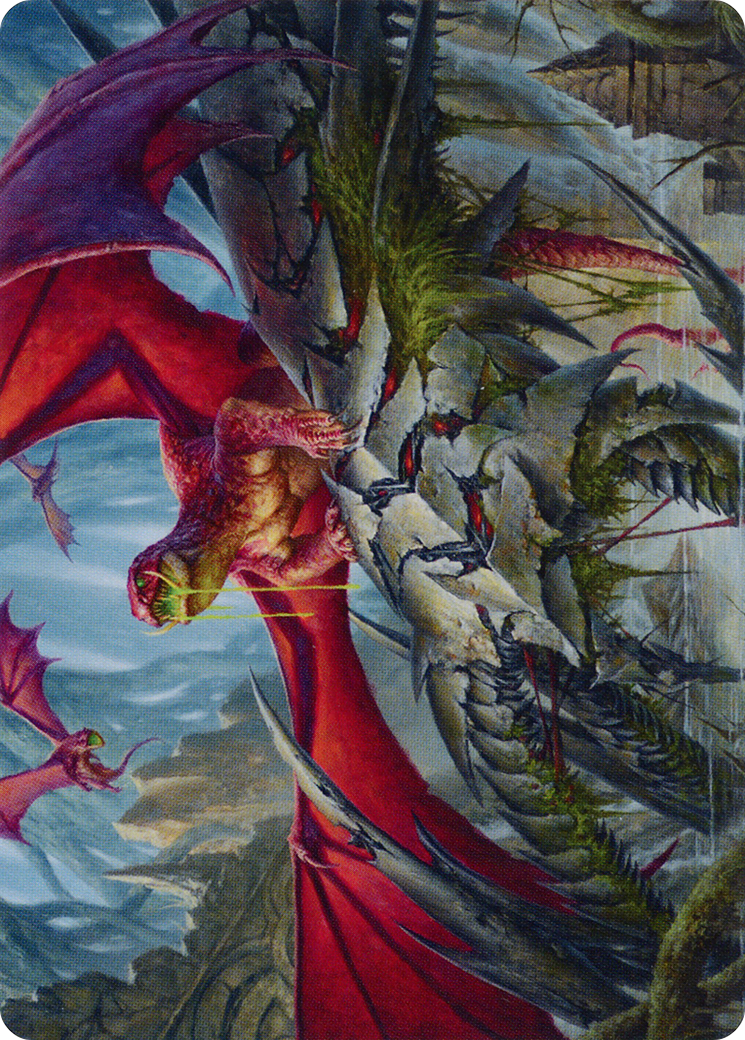 Hoarding Broodlord // Hoarding Broodlord  [March of the Machine Art Series] (Borderless) Foil