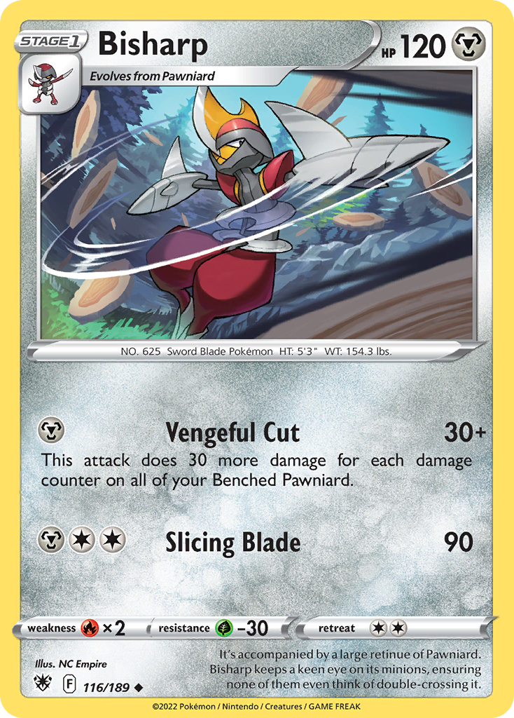 Bisharp (116/189) [Sword & Shield: Astral Radiance] Reverse Holofoil