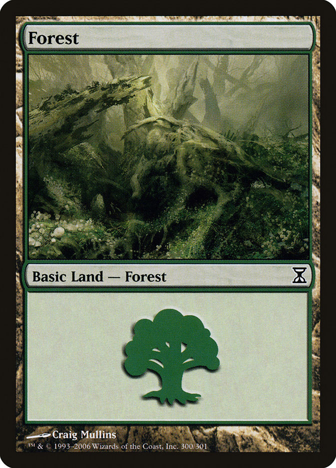 Forest (300) [Time Spiral] Foil