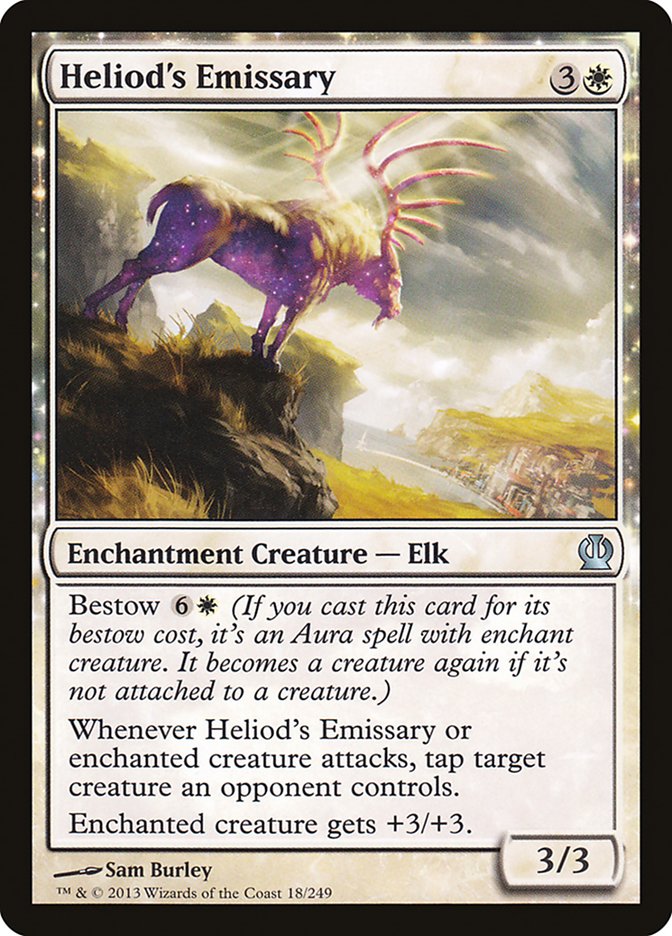 Heliod's Emissary [Theros] Foil
