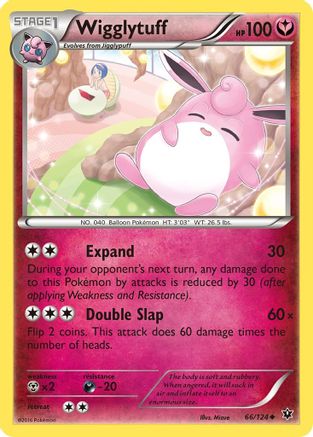 Wigglytuff (66/124) [XY: Fates Collide] Reverse Holofoil