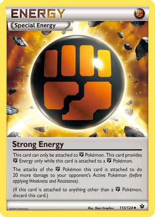 Strong Energy (115/124) [XY: Fates Collide] Reverse Holofoil