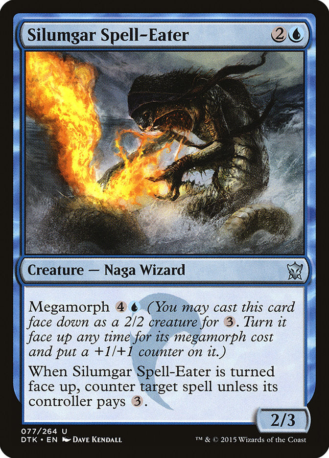 Silumgar Spell-Eater [Dragons of Tarkir] Foil