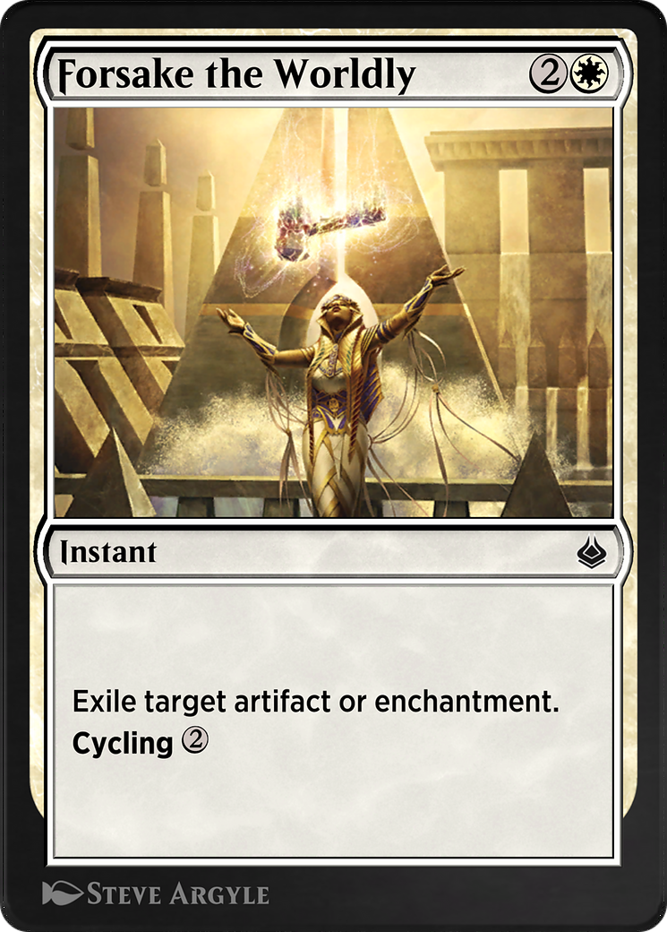Forsake the Worldly  [Amonkhet Remastered]