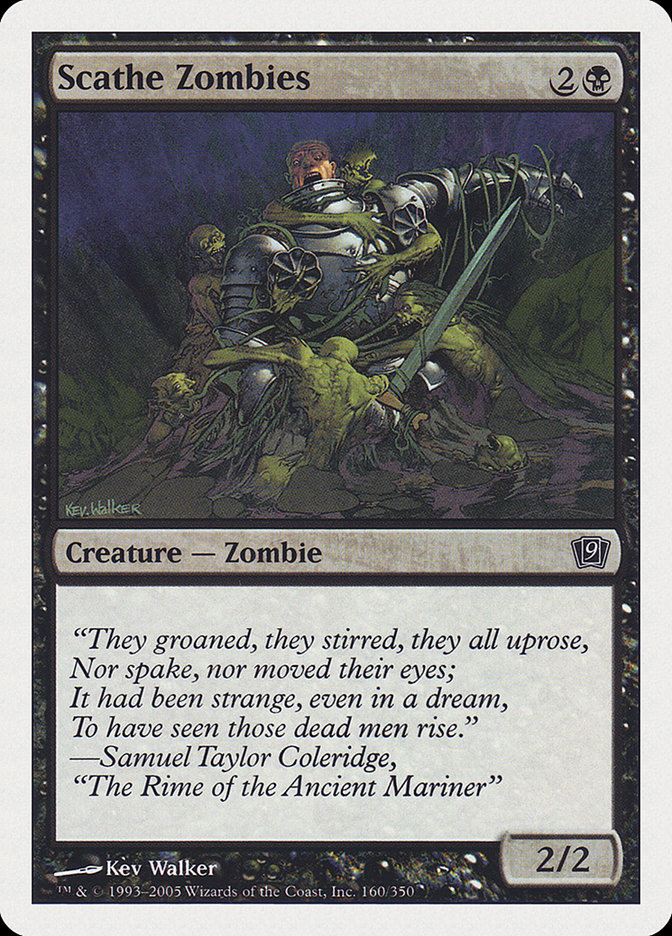 Scathe Zombies [Ninth Edition] Foil