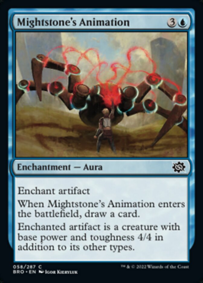 Mightstone's Animation [The Brothers' War] Foil