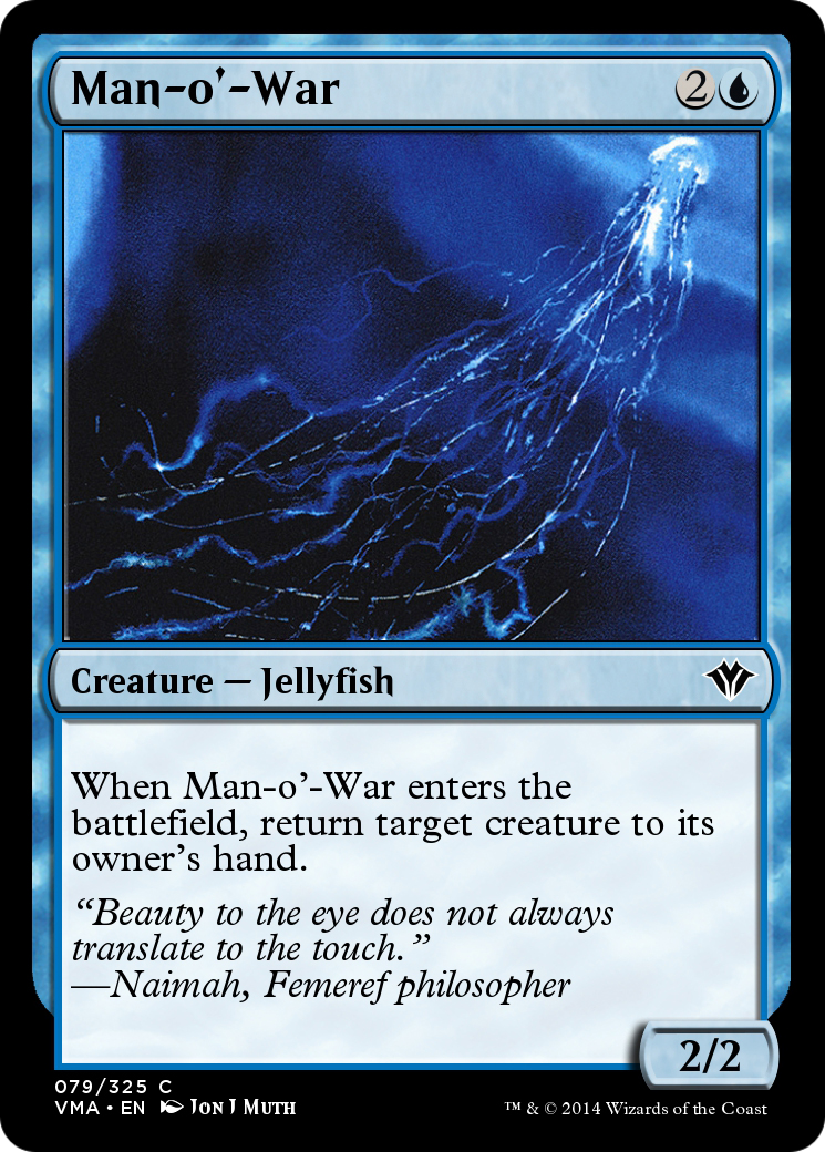Man-o'-War  [Vintage Masters] Foil