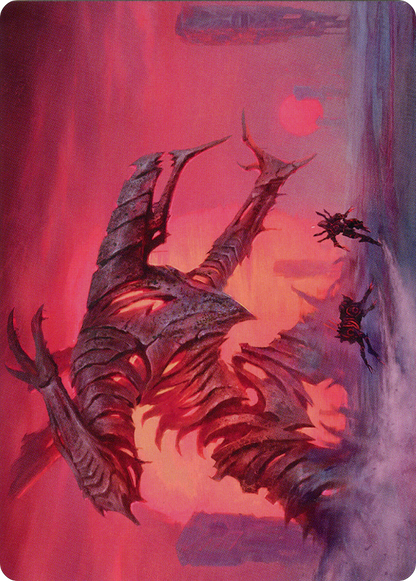 Red Sun's Twilight // Red Sun's Twilight  [Phyrexia: All Will Be One Art Series] (Borderless)