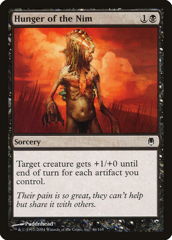 Hunger of the Nim [Darksteel] Foil