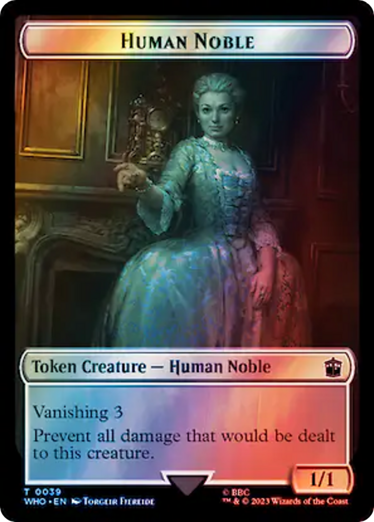 Human Noble  [Doctor Who Tokens] Foil