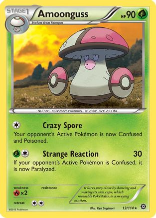Amoonguss (13/114) [XY: Steam Siege] Reverse Holofoil