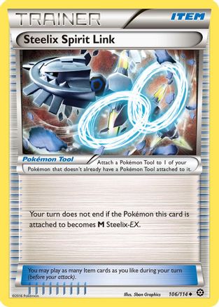 Steelix Spirit Link (106/114) [XY: Steam Siege] Reverse Holofoil