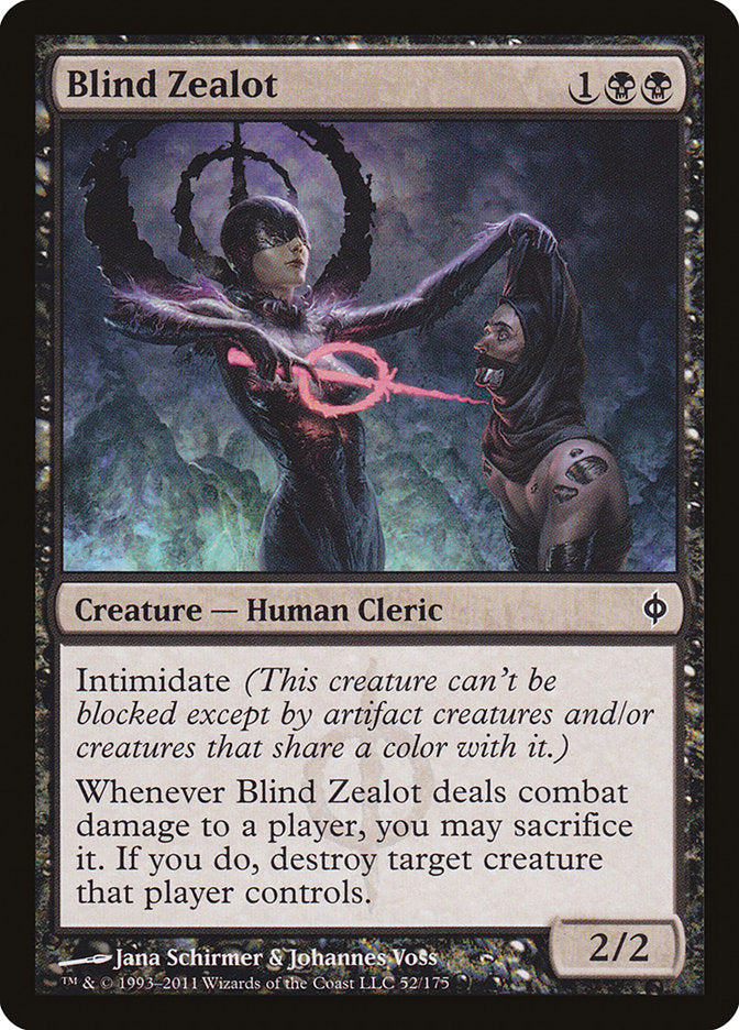 Blind Zealot [New Phyrexia] Foil