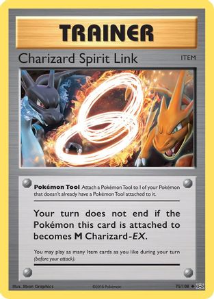 Charizard Spirit Link (75/108) [XY: Evolutions] Reverse Holofoil