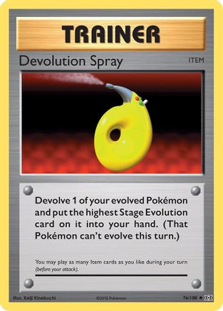 Devolution Spray (76/108) [XY: Evolutions] Reverse Holofoil