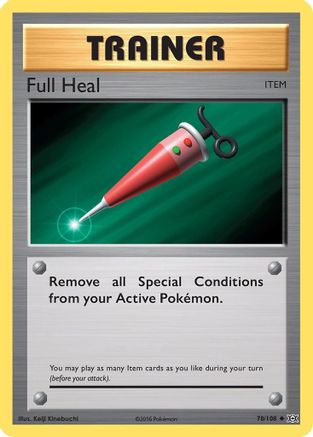 Full Heal (78/108) [XY: Evolutions] Reverse Holofoil