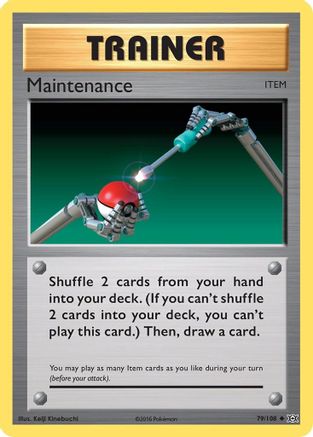 Maintenance (79/108) [XY: Evolutions] Reverse Holofoil