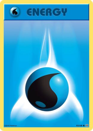 Water Energy (93/108) [XY: Evolutions] Reverse Holofoil