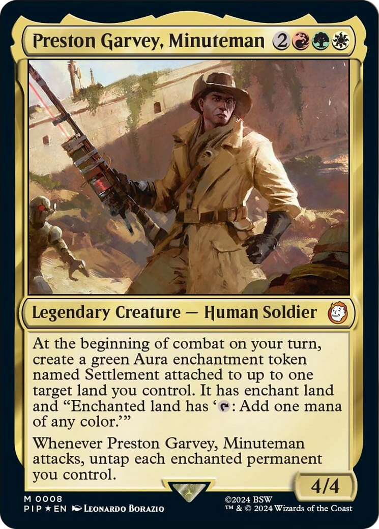 Preston Garvey, Minuteman [Fallout] Foil