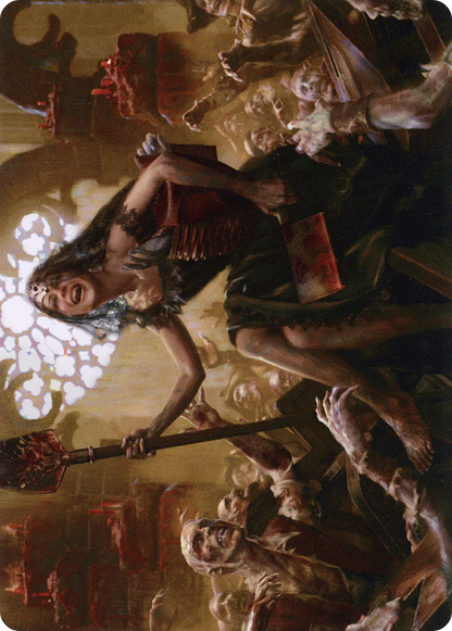 Gisa, Glorious Resurrector // Gisa, Glorious Resurrector  [Midnight Hunt Art Series] (Borderless)