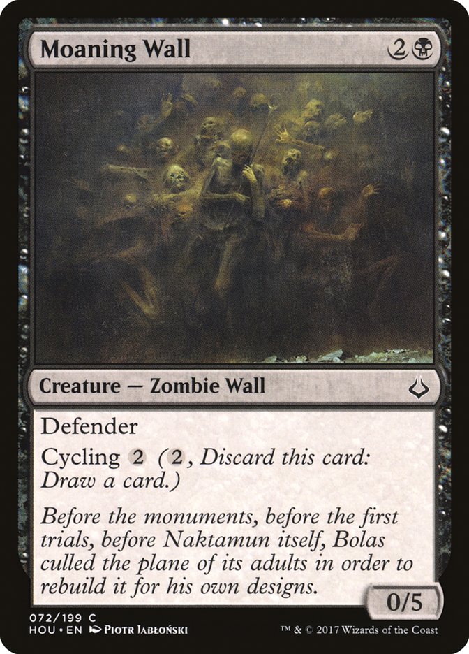 Moaning Wall [Hour of Devastation] Foil