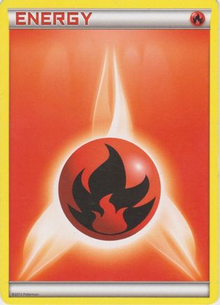 Fire Energy (Unnumbered 2013) (Theme Deck Exclusive) [Unnumbered Energies] Holofoil
