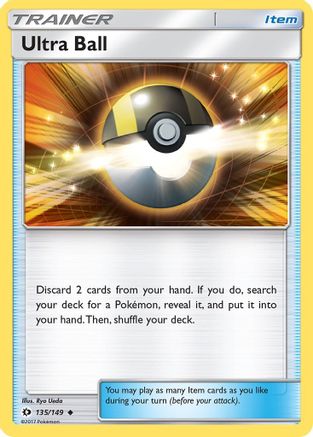 Ultra Ball (135/149) [Sun & Moon: Base Set] Reverse Holofoil