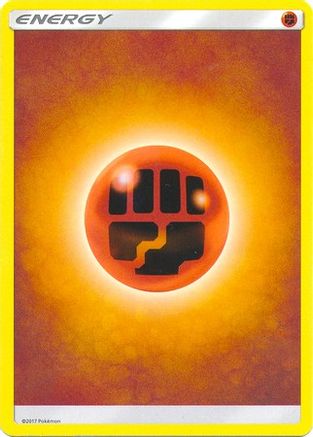 Fighting Energy [Sun & Moon: Base Set] Reverse Holofoil