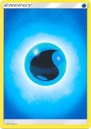 Water Energy [Sun & Moon: Base Set] Reverse Holofoil