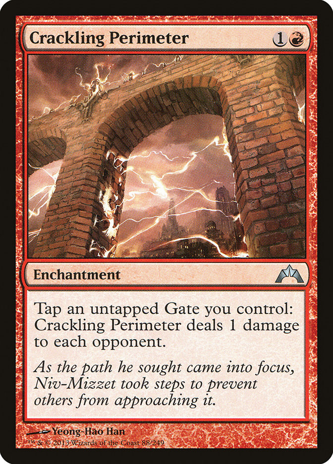 Crackling Perimeter [Gatecrash] Foil
