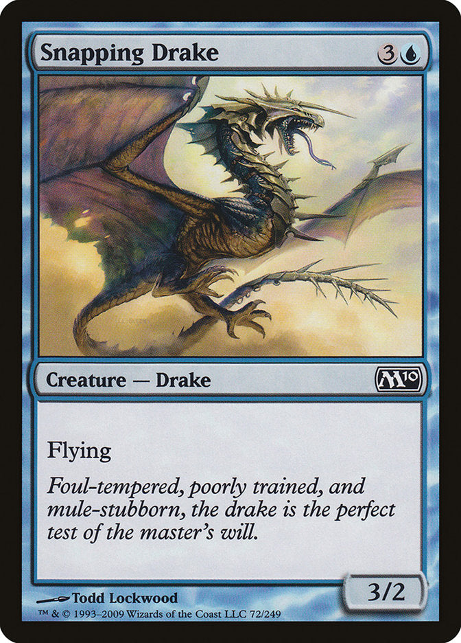 Snapping Drake [Magic 2010] Foil -1