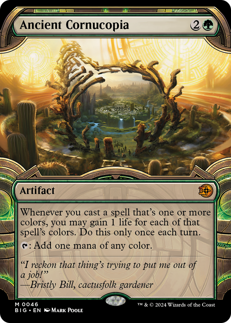 Ancient Cornucopia (Showcase) [Outlaws of Thunder Junction: The Big Score] Foil