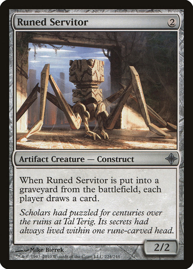Runed Servitor [Rise of the Eldrazi] Foil