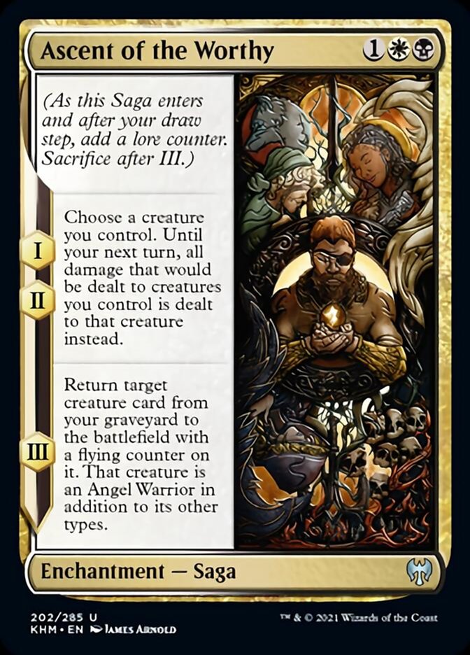 Ascent of the Worthy [Kaldheim] Foil