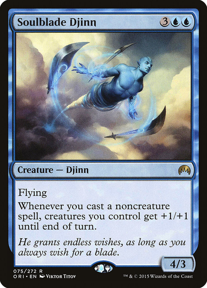 Soulblade Djinn [Magic Origins] Foil