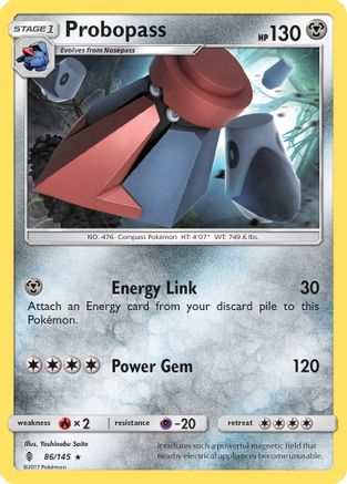 Probopass (86/145) [Sun & Moon: Guardians Rising] Reverse Holofoil
