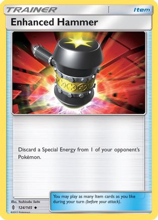 Enhanced Hammer (124/145) [Sun & Moon: Guardians Rising] Reverse Holofoil