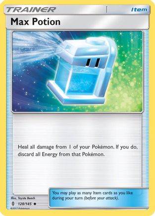 Max Potion (128/145) [Sun & Moon: Guardians Rising] Reverse Holofoil