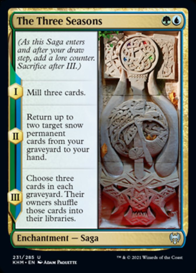 The Three Seasons [Kaldheim] Foil